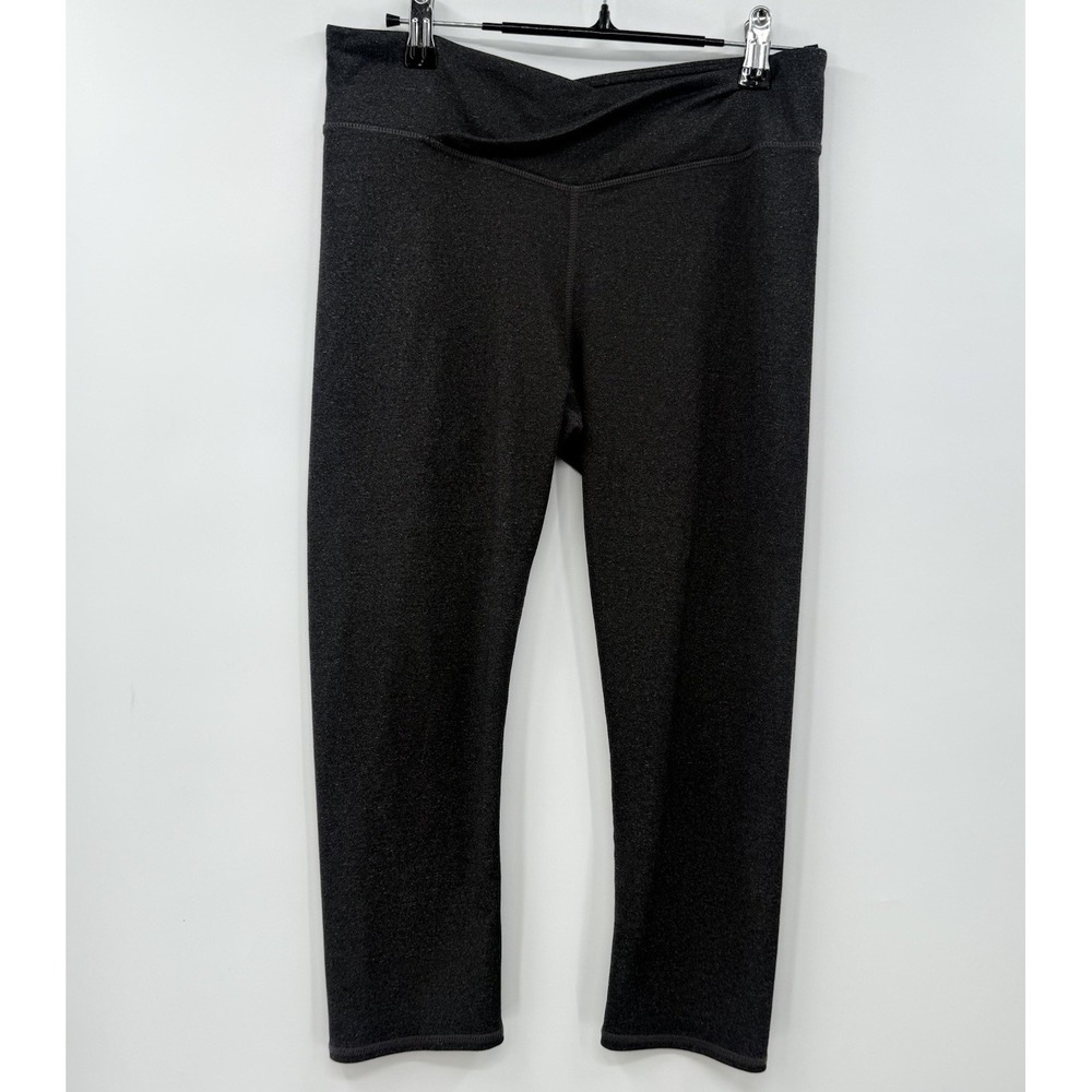 Fabletics‎ Crop Capri Leggings Athletic Women's Size M Grey